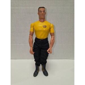 vintage 1996‎ GI Joe Fire Department action figure yellow